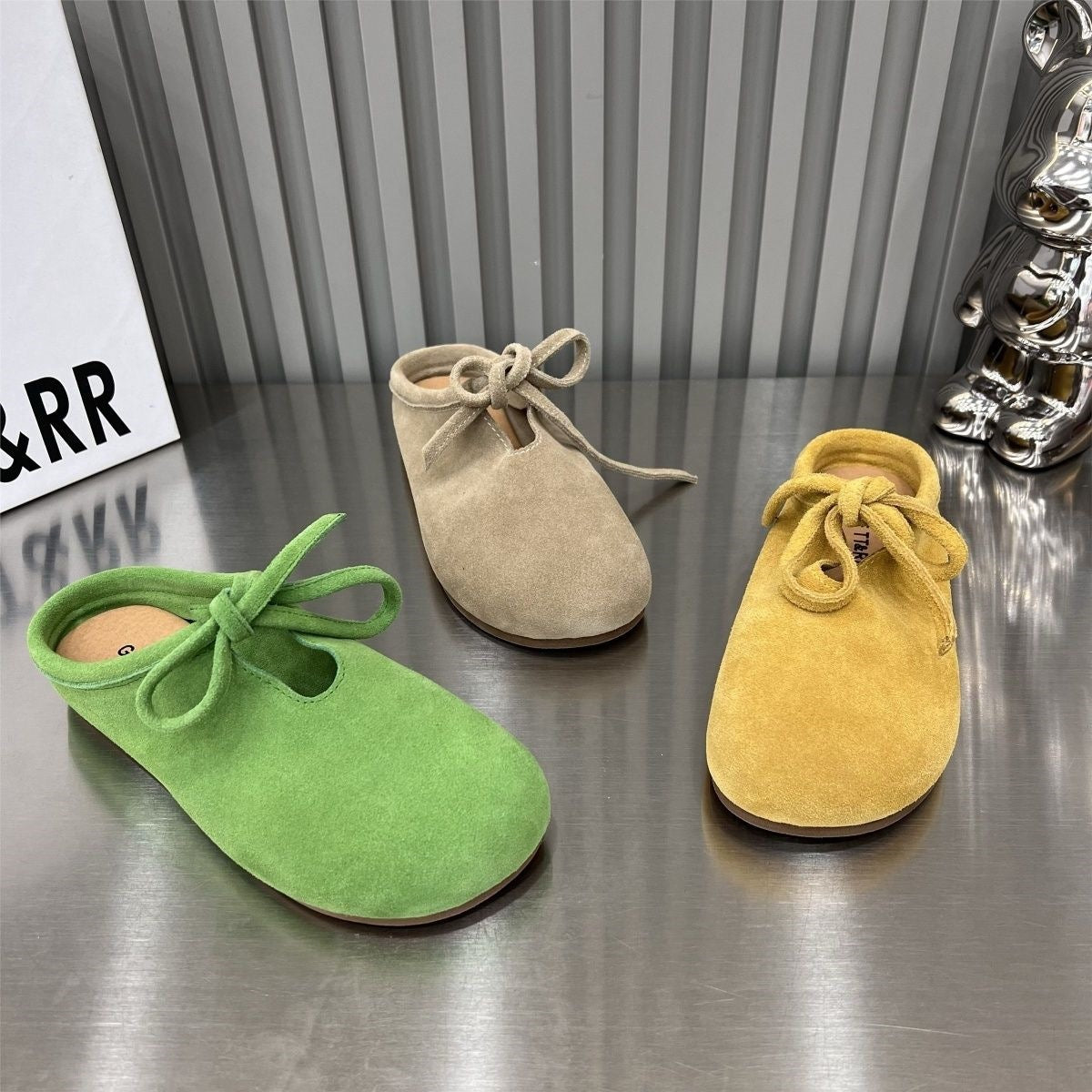 Suede Pumps