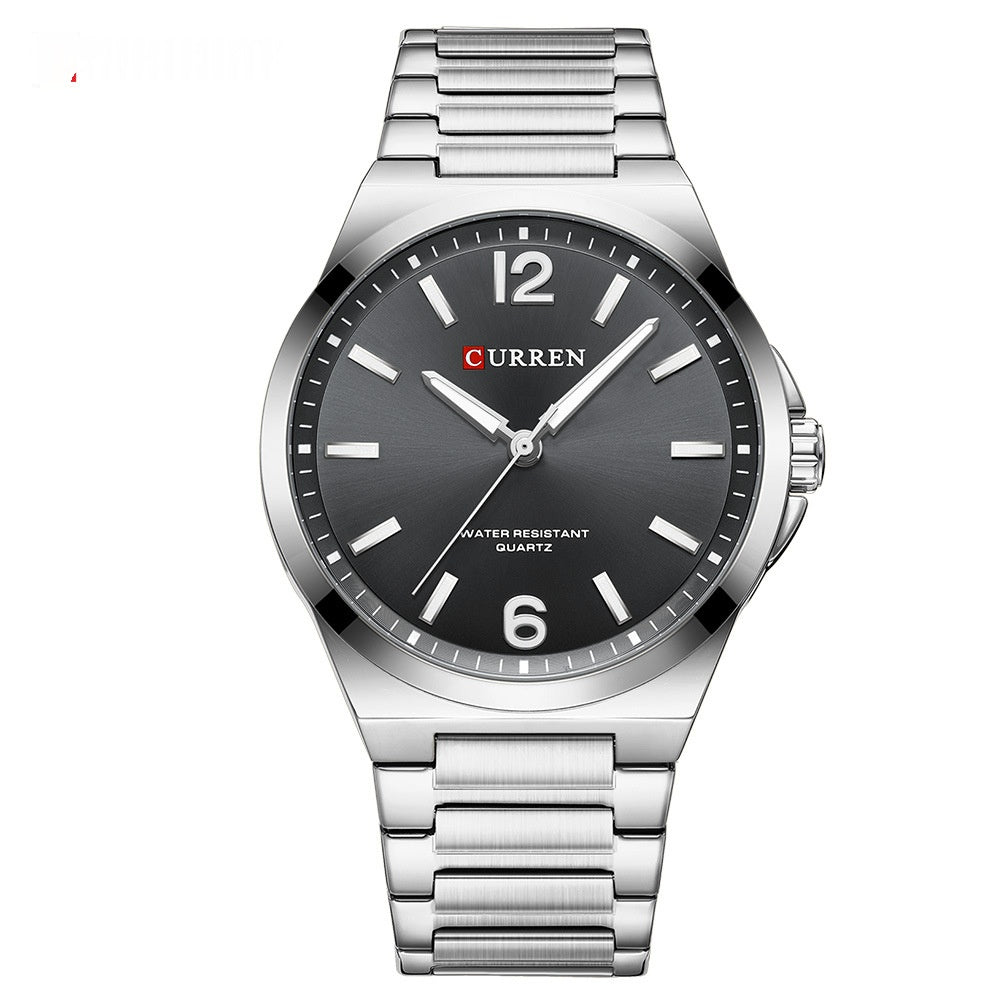 Einfache Herren-Armbanduhr
