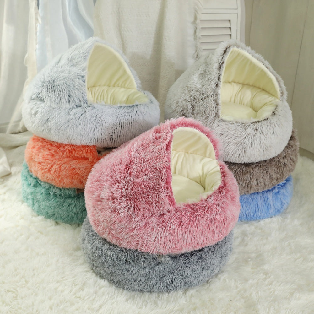 Kuscheliges Katzenbett «Shell Nest» – Bild 3 | LuxeStyle