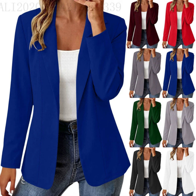 Long-Blazer «Milano» · uni, ohne Knöpfe (Damen)