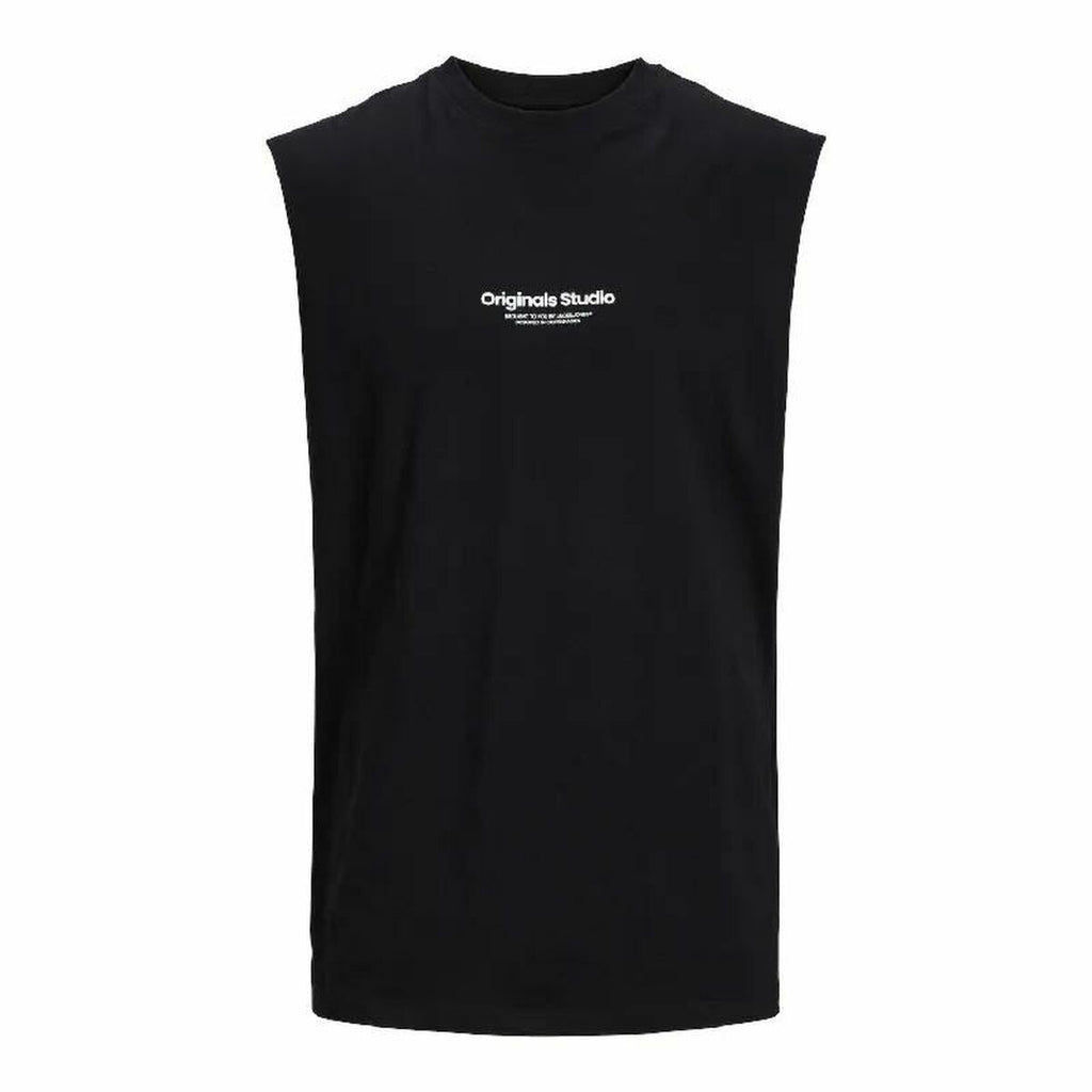 Ärmelloses Herren-T-Shirt Jack & Jones Jovesterbro Schwarz – LuxeStyle Schweiz