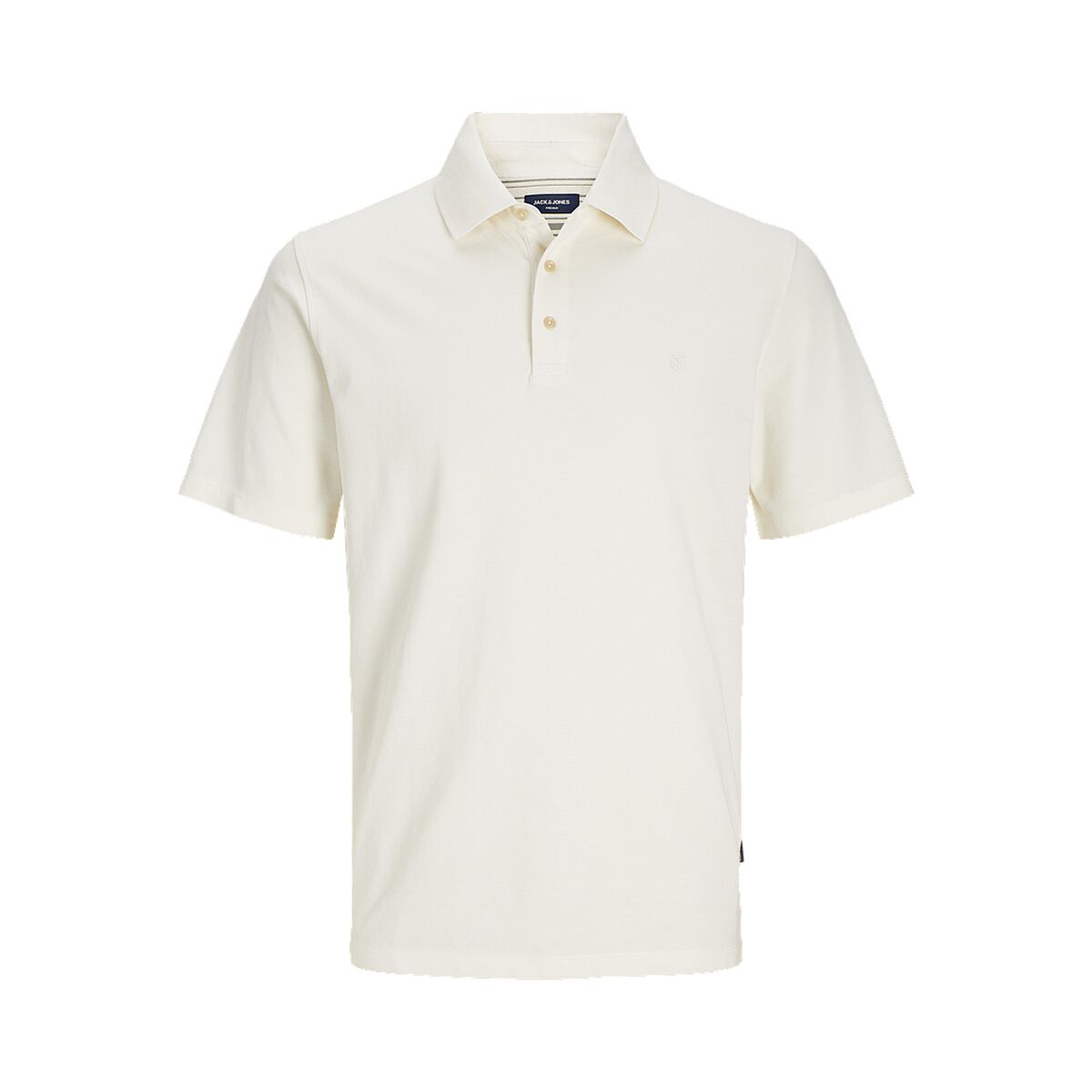 Herren Kurzarm-Poloshirt Jack & Jones JPRBLUWILLIAM 12257315 Weiß – LuxeStyle Schweiz