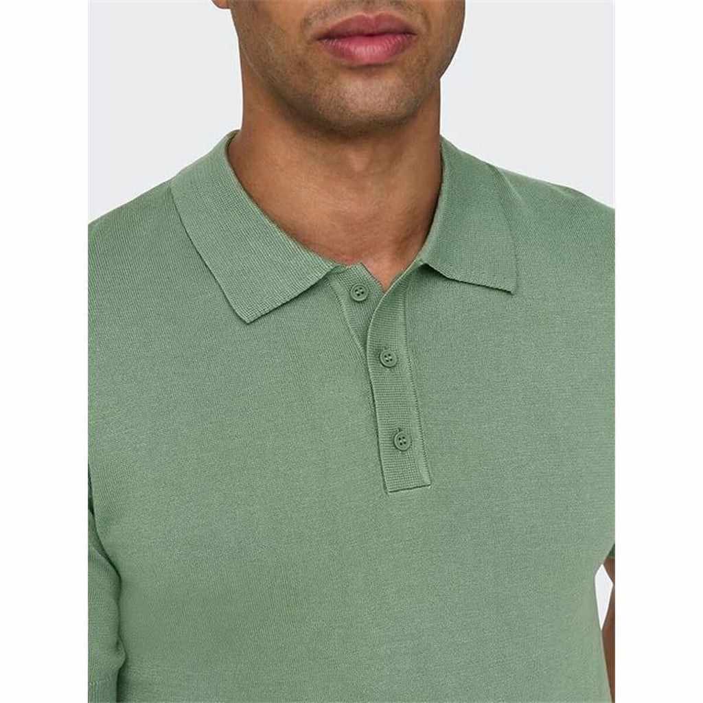 Herren Polo-Shirts Grün – Eleganz für jeden Tag – Ansicht 3