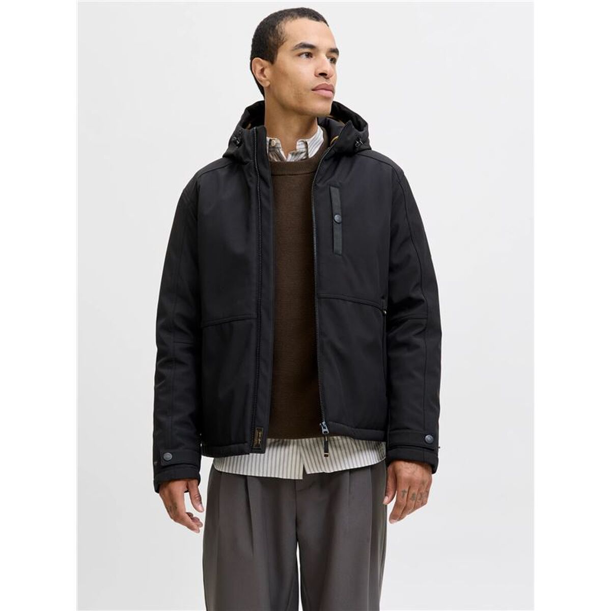 Jacke Jack & Jones Jjfinn Softshell Schwarz