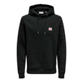 Herren Sweater mit Kapuze Only & Sons Onsdawson Reg Hoodie Vd Schwarz