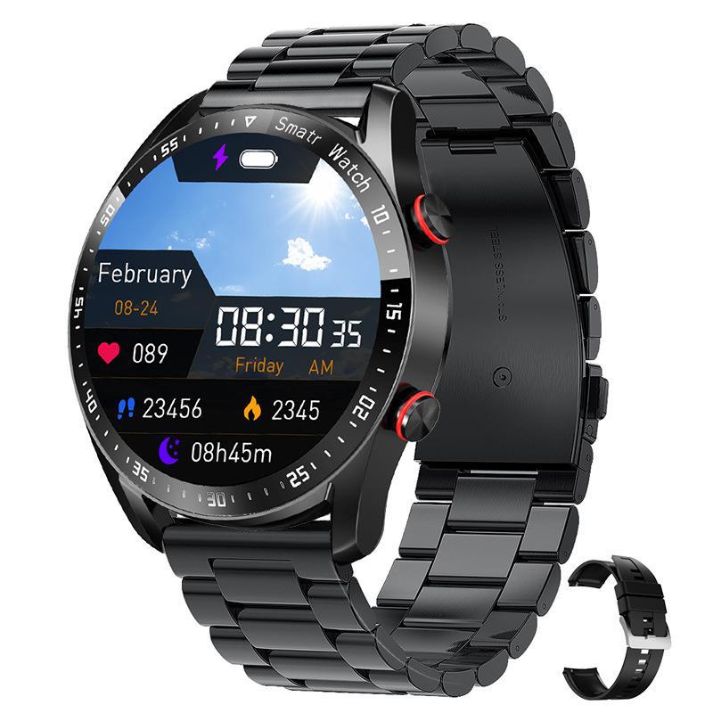 Smartwatch mit Edelstahlarmband und Bluetooth-Anrufen – Bild 5 | LuxeStyle