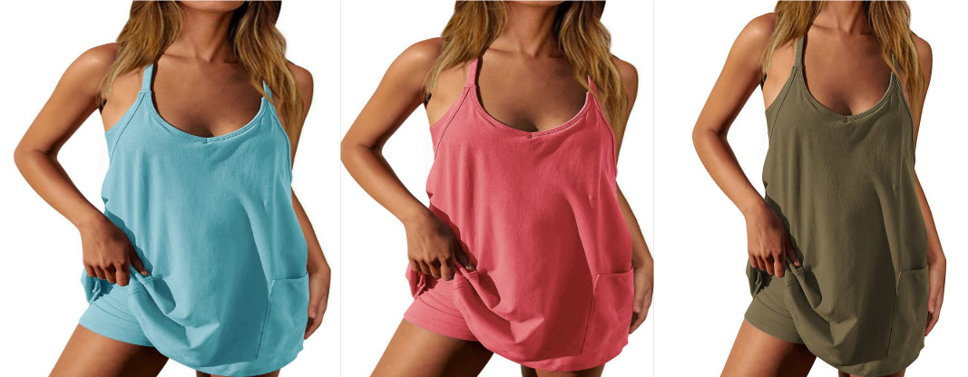 Damen-Set: Weste & Shorts mit Taschen – Bild 7 | LuxeStyle