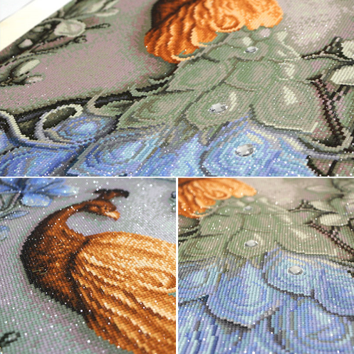 Peacock 5D Diamantstickerei-Set – Bild 4 | LuxeStyle