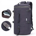 Rucksack für 15" Laptop – Canvas, Farben: Kaffee, Schwarz, Blau | LuxeStyle