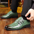 Herren Business-Schuhe mit Schnallen