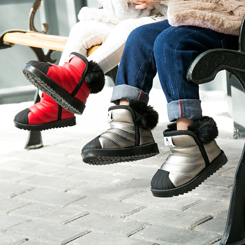 Hohe Kinder-Sneakers aus Baumwolle – Bild 4 | LuxeStyle