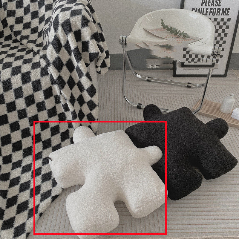 Puzzle-Kissen – Modern & dekorativ