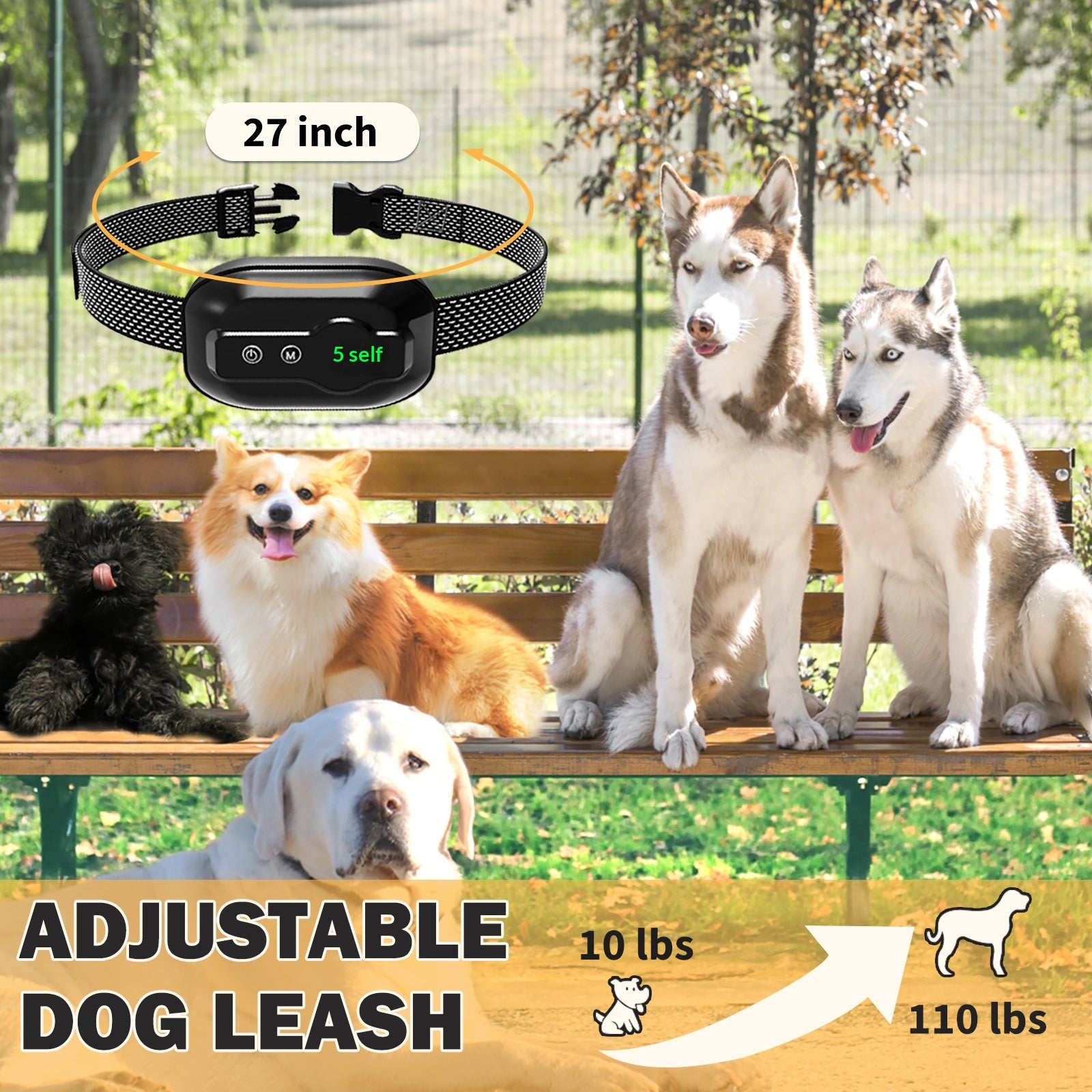 Smart Pet Anti-Bell-Gerät, wasserdicht