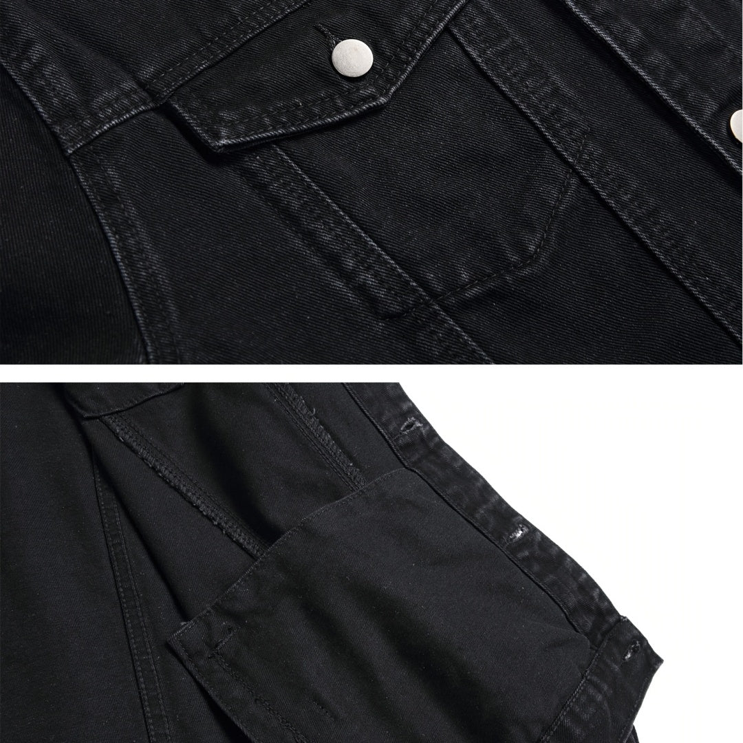 Taillierte Jeansjacke für Herren – Y105S – Ansicht 2