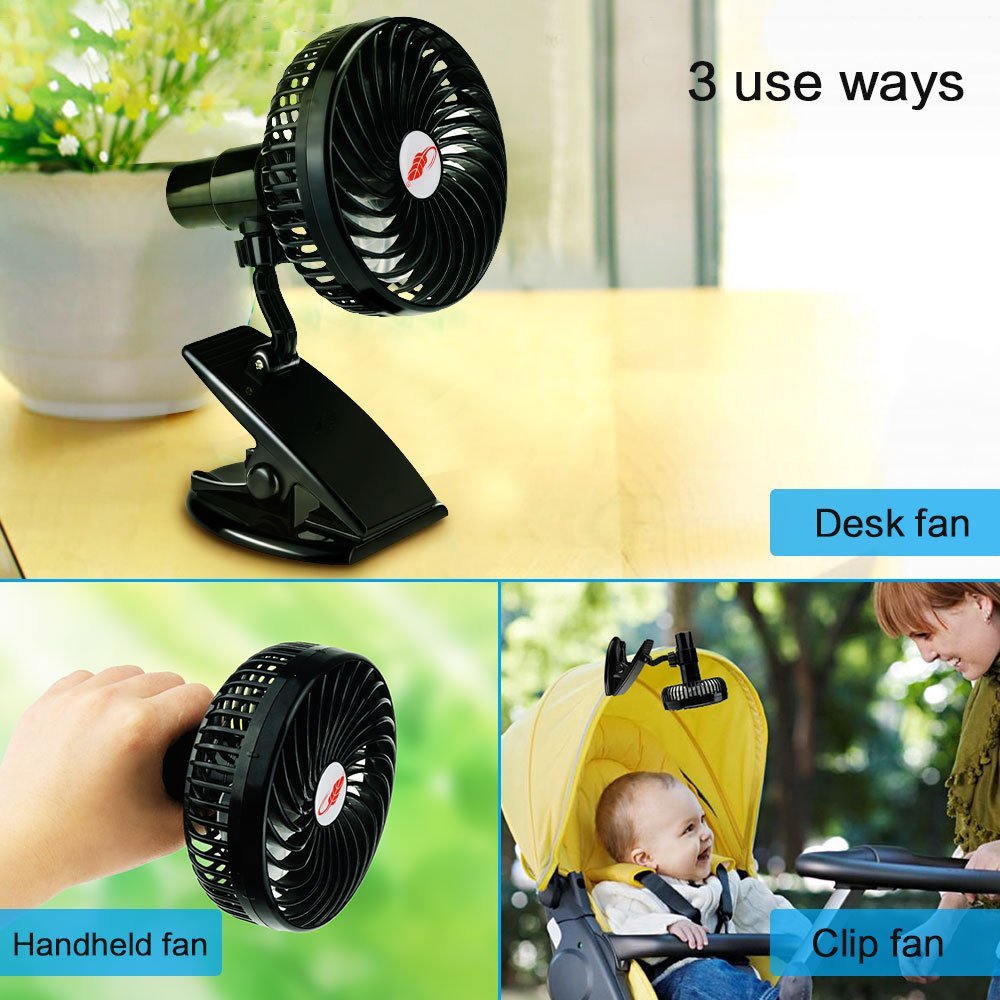 Mini Clip Ventilator mit 3 Geschwindigkeiten – Bild 1 | LuxeStyle