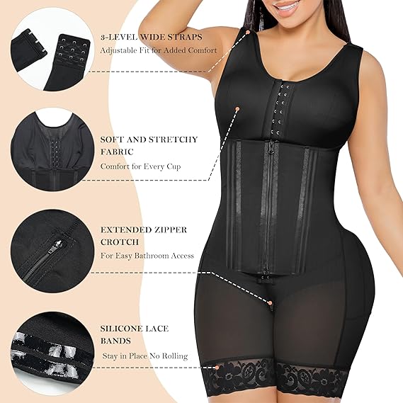 Fajas Colombianas Shapewear mit Bauchkontrolle – Ansicht 3