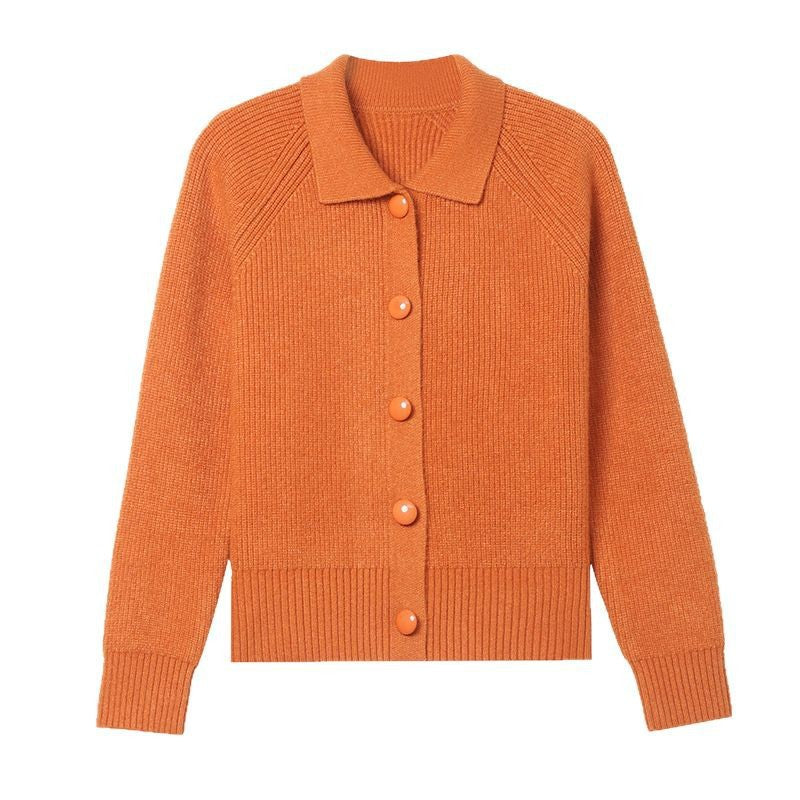 Jugendlicher Strick-Cardigan im Designer-Stil