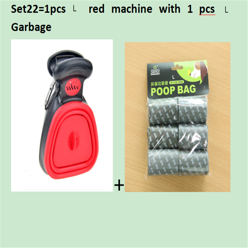 Faltbarer Hunde-Poop-Scooper mit Beuteln