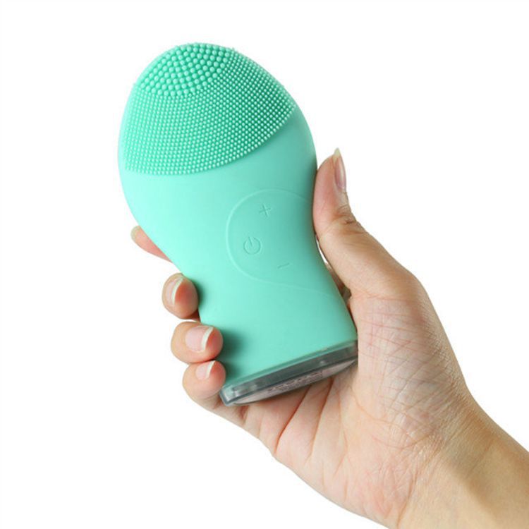Wasserdichter Silikon-Facial-Cleaner mit Ultraschall