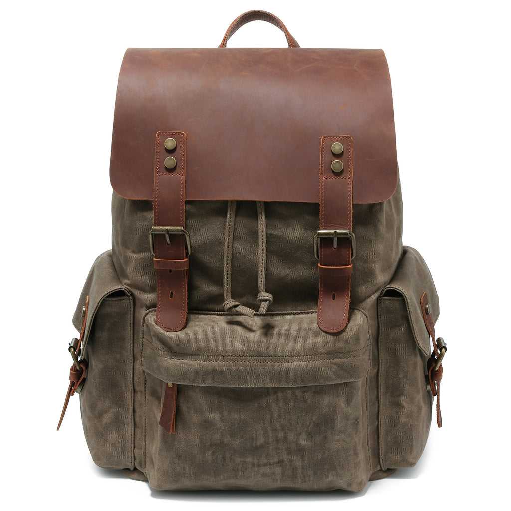 Canvas Schultertasche für Herren – Bild 7 | LuxeStyle