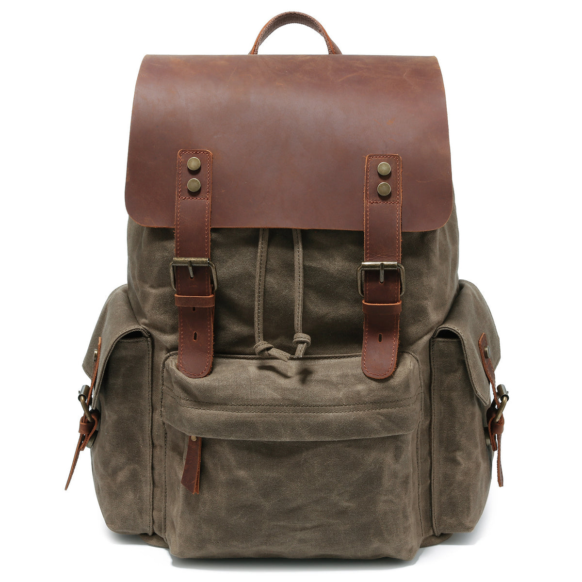 Canvas Schultertasche für Herren – Bild 7 | LuxeStyle