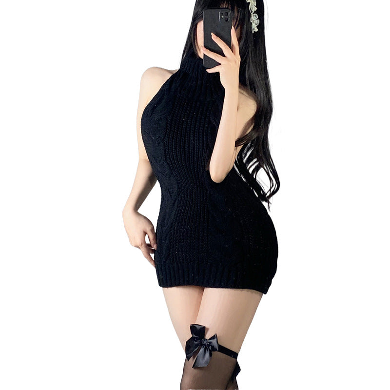 Elegantes Pullover-Kleid