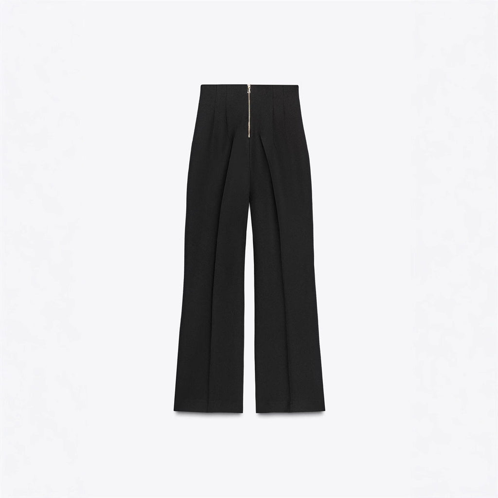Retro-Hosen mit Zip-Detail