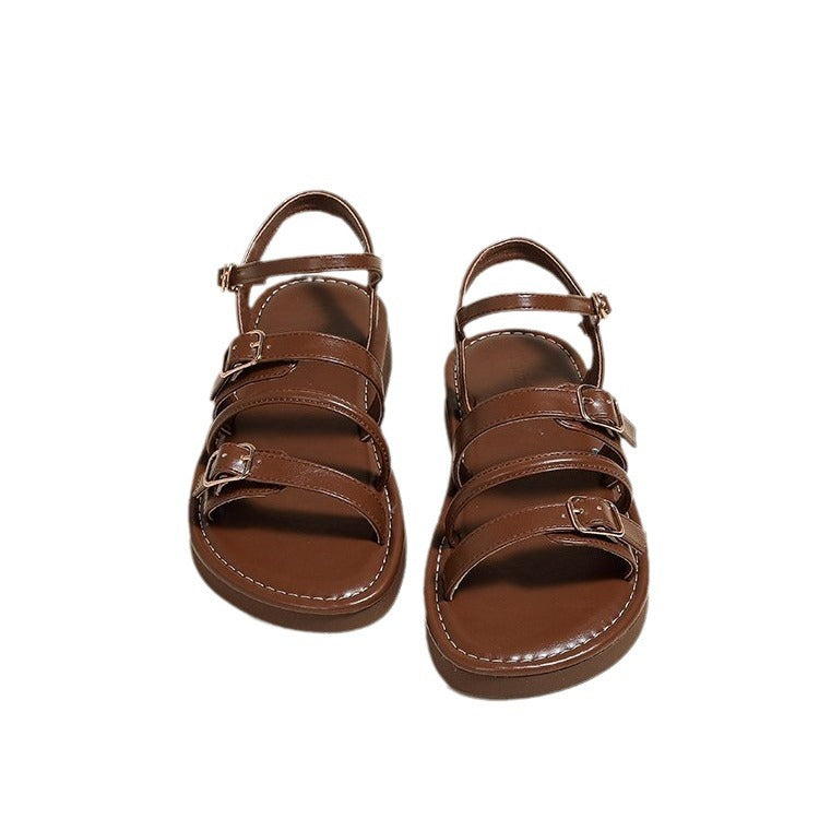 Flache Riemchen-Sandalen für Strand und Freizeit – Bild 4 | LuxeStyle
