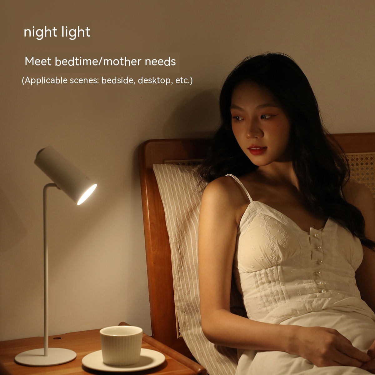 LuxeStyle LED Schreibtischlampe Akku – 3 Helligkeitsstufen, Augenschutz & Sunset-Modus – Bild 3 – LuxeStyle Schweiz