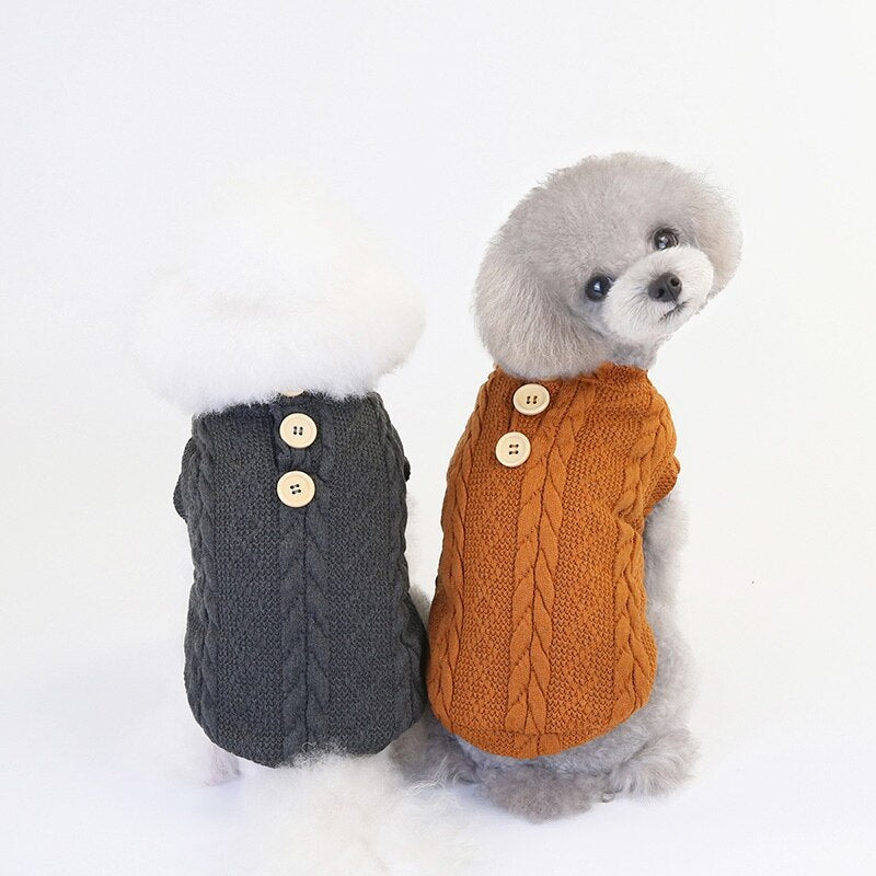 Woll-Baumwoll-Weste für Hunde – Bild 3 | LuxeStyle