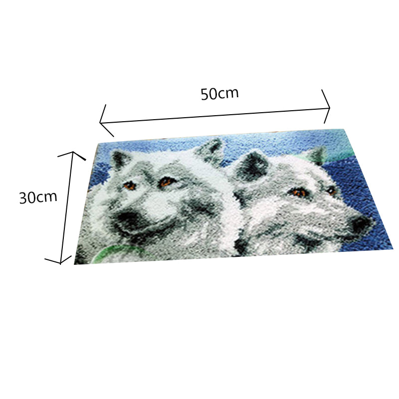 DIY Knüpfteppich-Set für Anfänger (50x30cm) – Bild 5 | LuxeStyle