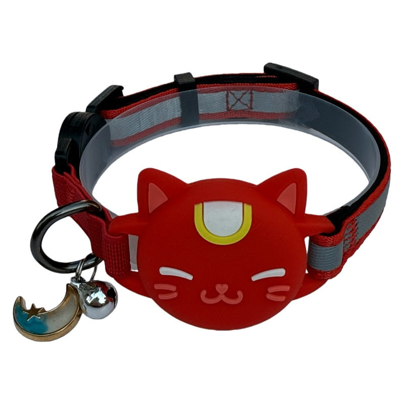 Reflektierendes Hundehalsband mit Cartoon-Muster