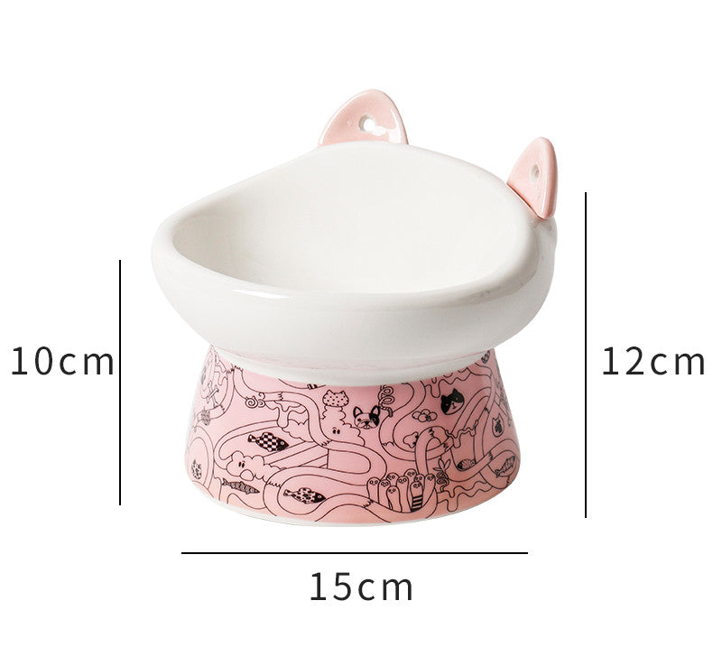 Keramik Futternapf für Katzen mit hohem Stand – Bild 10 | LuxeStyle