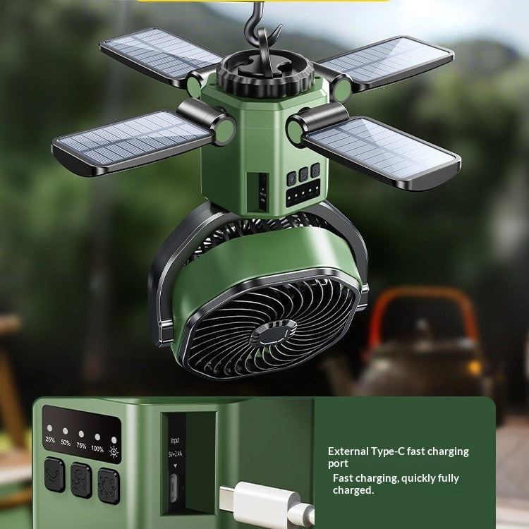 Outdoor-Ventilator mit 8er-Oszillation