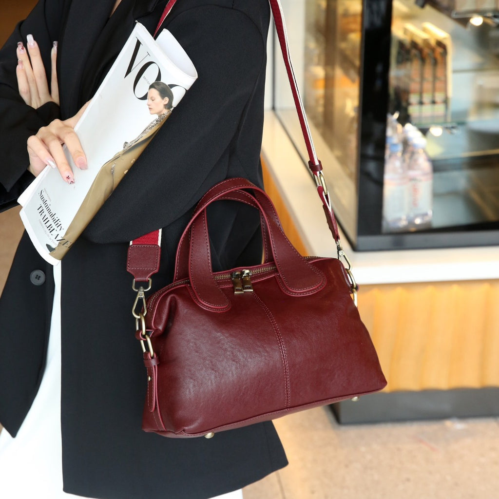 Leder-Tote