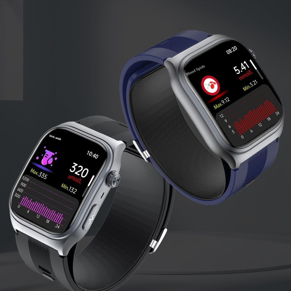 Smartwatch S15 mit Blutdruck- & Harnsäuremessung