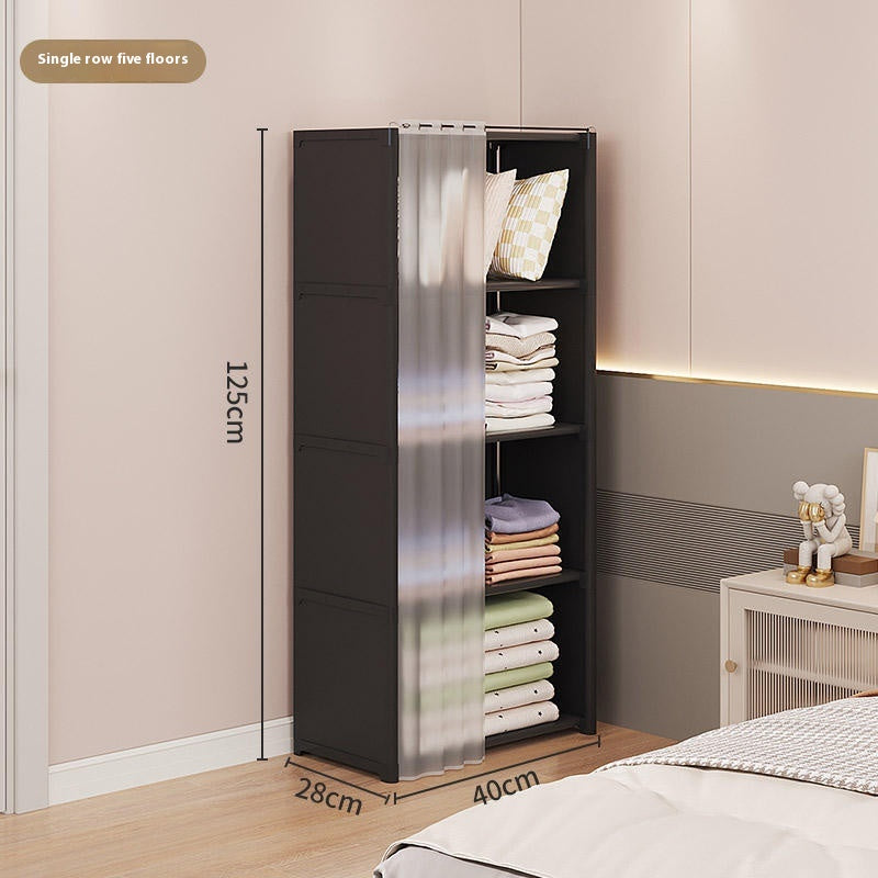 Staubdichter Kleiderschrank mit modularem Design