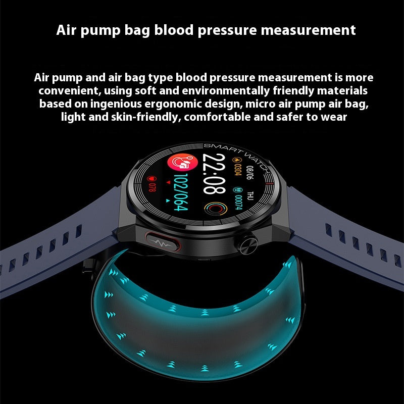 Smartwatch mit Blutdruckmessung & Sprachfunktion – Bild 2 | LuxeStyle