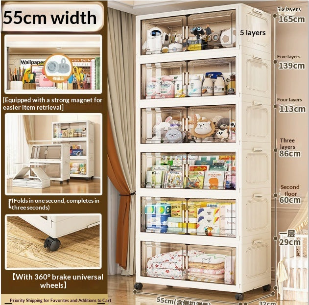 Mehrschichtiger Aufbewahrungs-Schrank