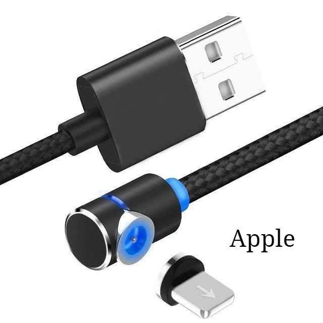 Magnetisches LED-Ladekabel für USB-C & iPhone