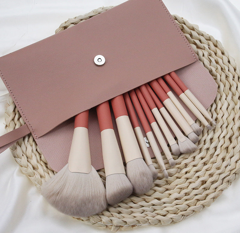 12-teiliges Puder- & Rougepinsel-Set – Bild 3 | LuxeStyle