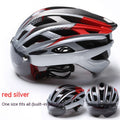 Integrierte Fahrradhelm-Brille