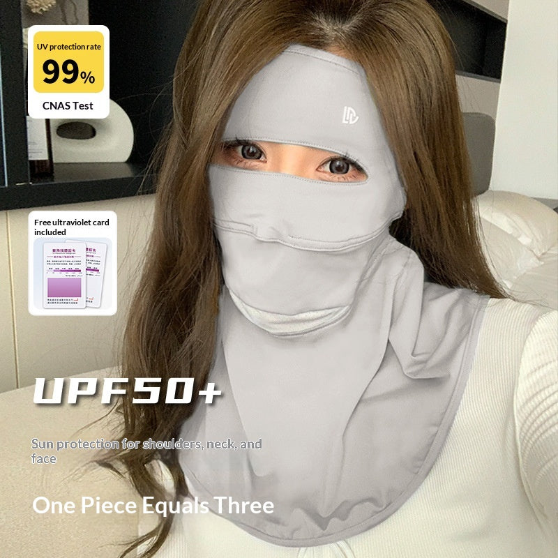 Ice Silk Gesichtsmaske mit UV-Schutz