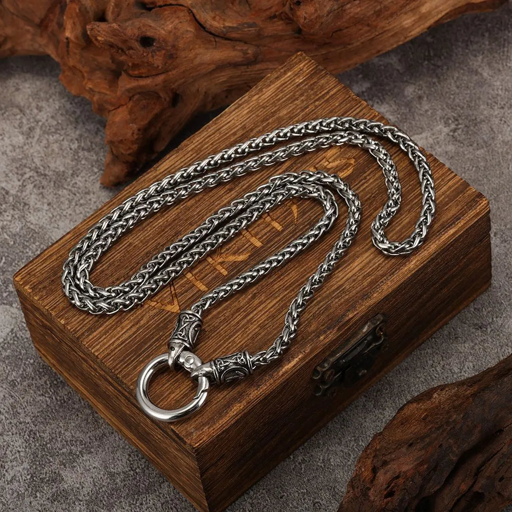 Fenrir Weizenkette Varianten schwarz gold silber