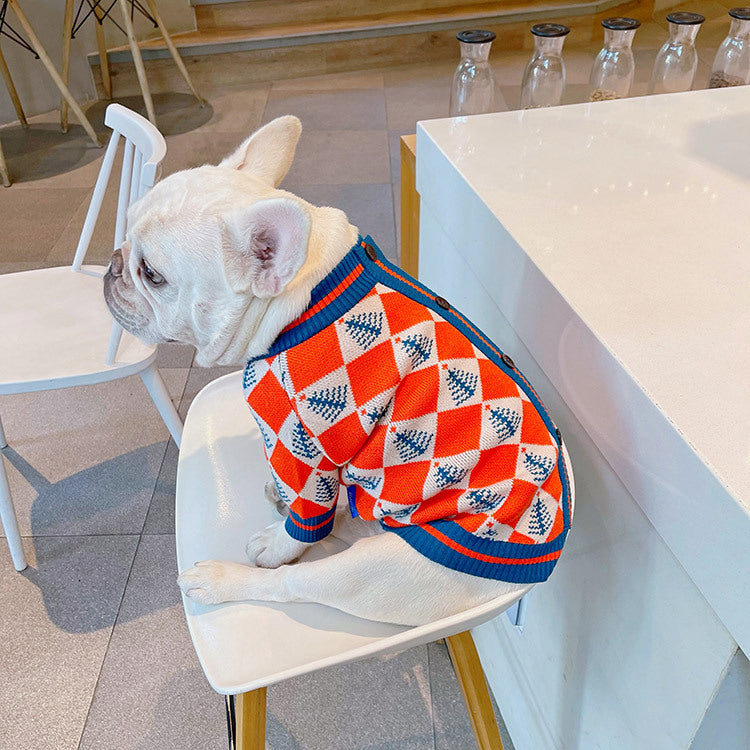 Weisses Wollpullover für Hunde und Katzen – Bild 6 | LuxeStyle