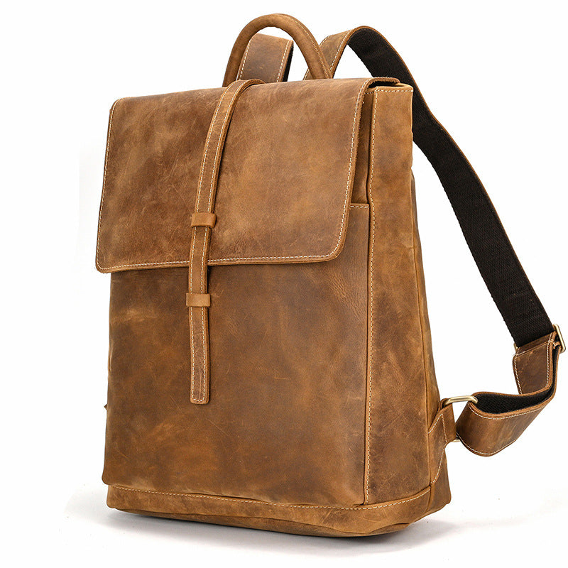 Lederrucksack im Retro-Stil – Bild 7 | LuxeStyle