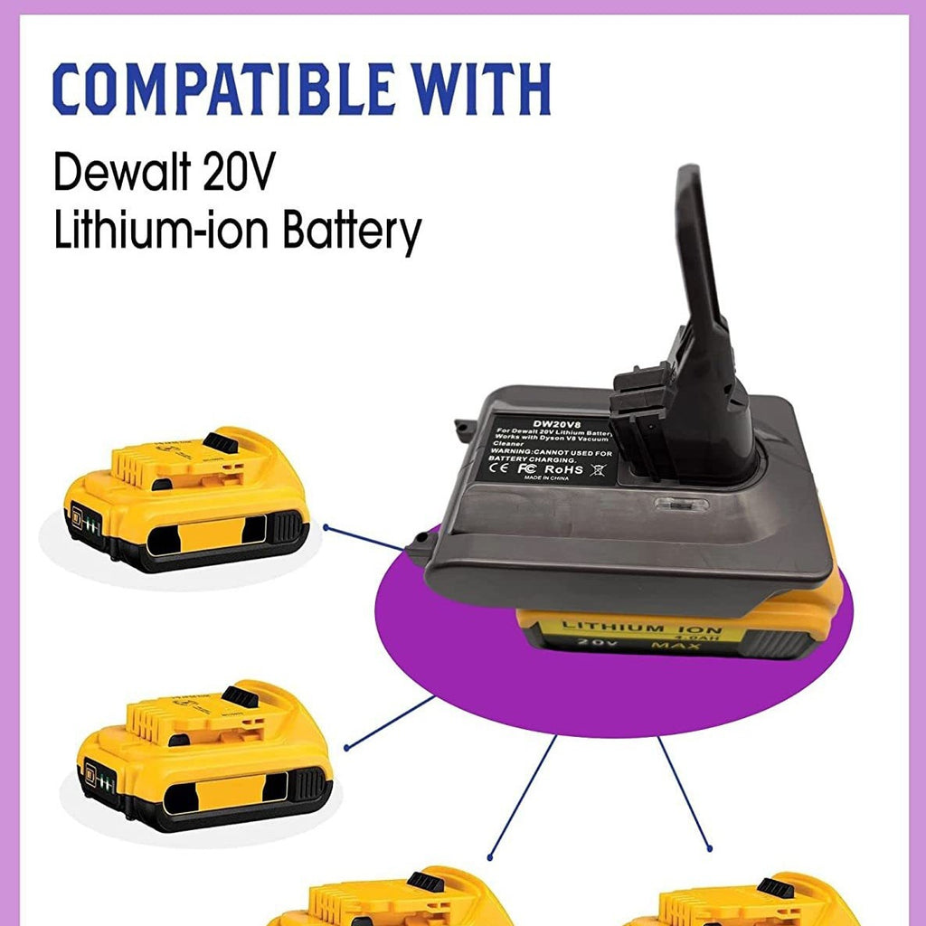 Akku-Adapter für Dyson Staubsauger