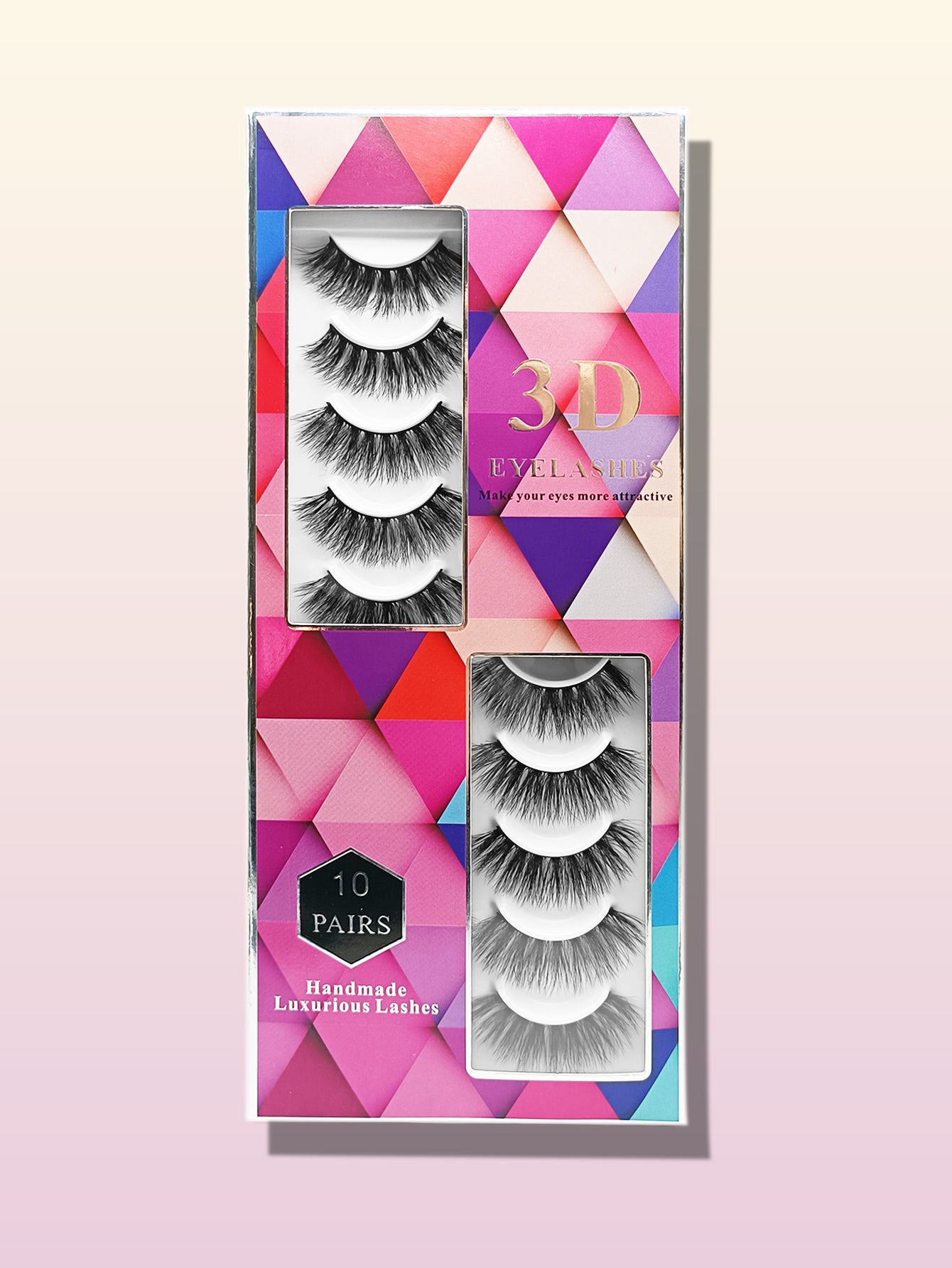 3D Premium Faux Mink Kunstwimpern MK-36
