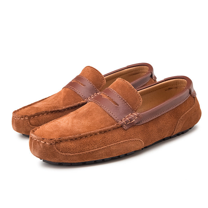 Farbblock-Loafer