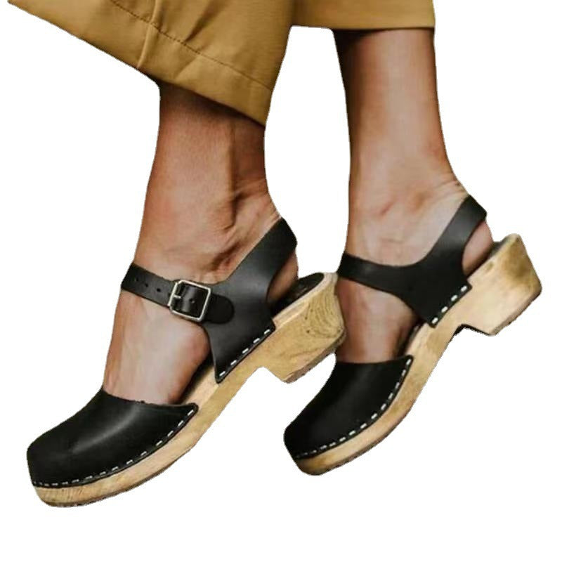 Damen-Sandalen mit geschlossener Spitze – Bild 10 | LuxeStyle